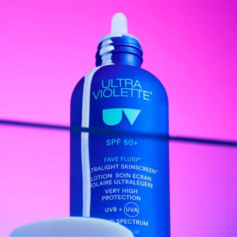 ultra violette fave fluid.